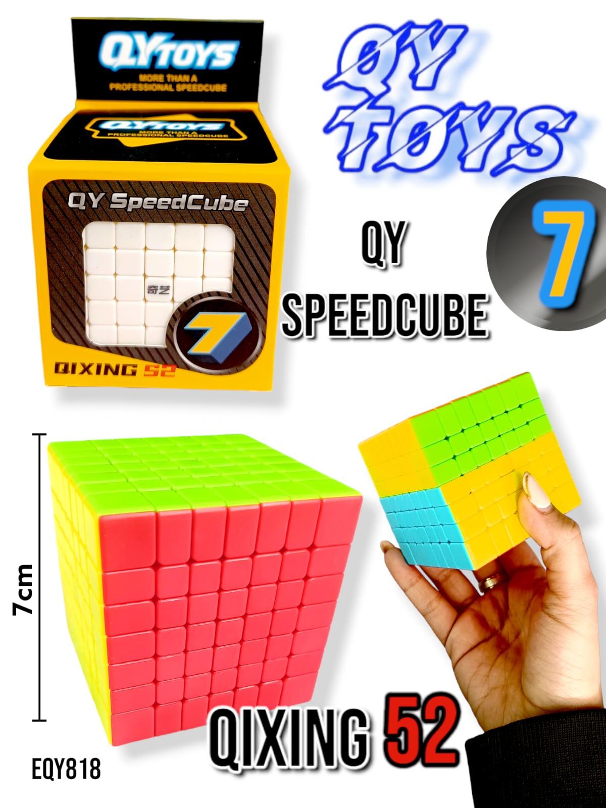 Cube Magic QY TOYS modelo QIXING 52 7x7 stickerless